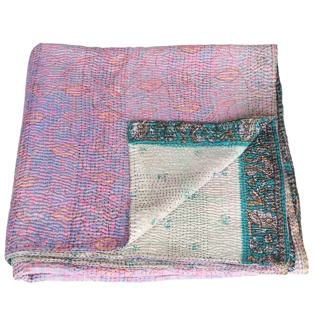 Sari Baby Blanket - Perfectly Purple - $60.00 : Fair Trade ...