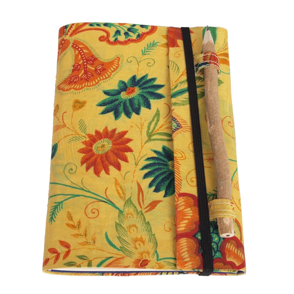 notebook sari silk & jute paper | tulsi crafts